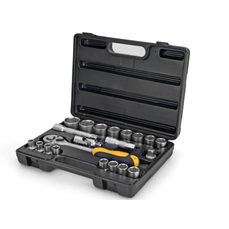 Coffret à douilles 21 pièces 1/2 " Chrome vanadium VITO
