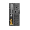Coffret 30 Outils Magnétiques Tournevis Porte embouts + 20 Embouts de Vissage + 9 Douilles VITO