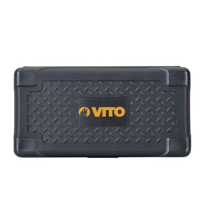 Coffret à douilles 46 pièces CRV 1/4 Chrome vanadium VITO