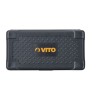 Coffret à douilles 46 pièces CRV 1/4 Chrome vanadium VITO