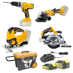 PACK 4 Outils sans fil 20V...