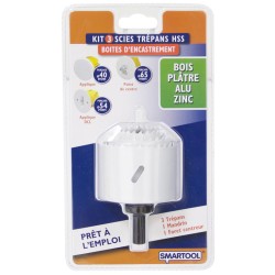 Kit 3 scies cloche HSS...
