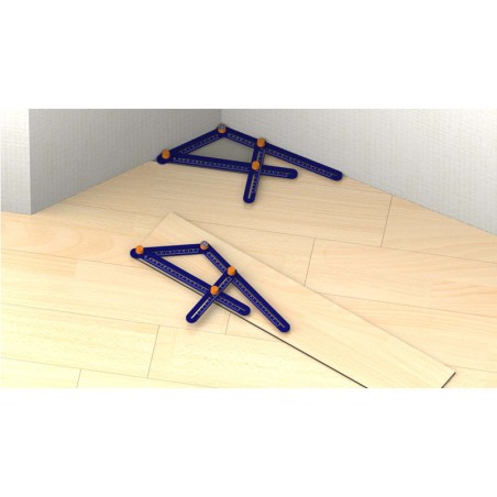 Copieur d'angles à règles coulissantes Spécial revêtements de SOL SMARTOOL