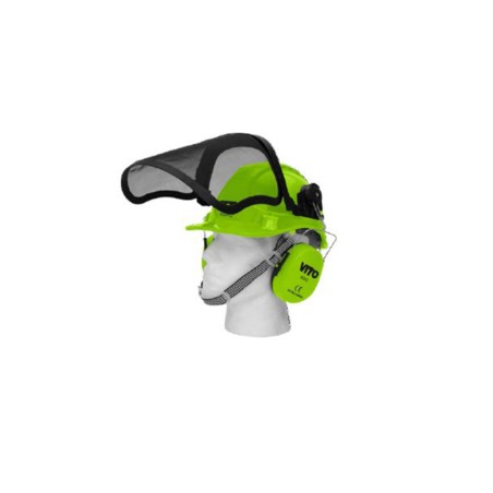 Débroussailleuse thermique 43Cm3 + Casque de sécurité anti-bruit + Gants de protection VITO