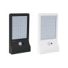 Lampe LED Solaire 3W 370 Lumens LI ION 6000K Applique Blanc exterieure avec detecteur de mouvement ASLO