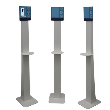 Colonne pour Distributeur de Gel ou Savon 145cm avec Pied