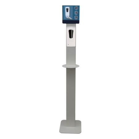 Colonne pour Distributeur de Gel ou Savon 145cm avec Pied