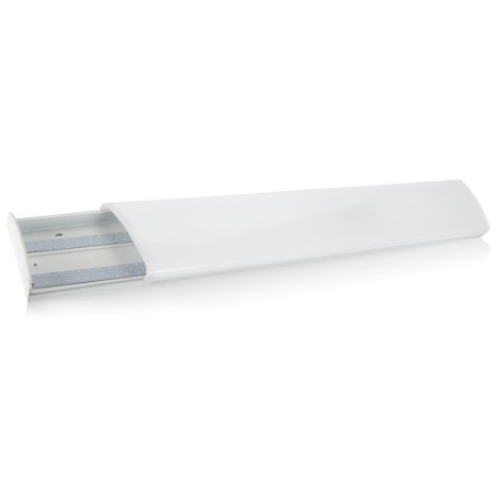 Réglette à LED polycarbonate 30W 915 x 160 x 50mm 6000K blanc froid ASLO