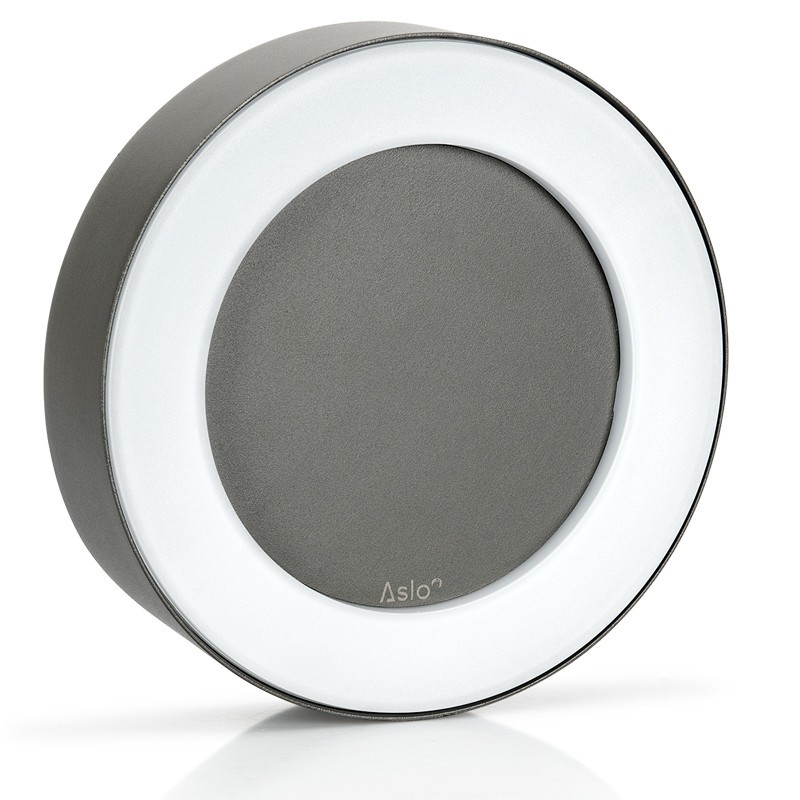 Plafonnier LED circulaire Luminor 16W 3000K Ø200 x 45 mm Blanc chaud IP54 ASLO