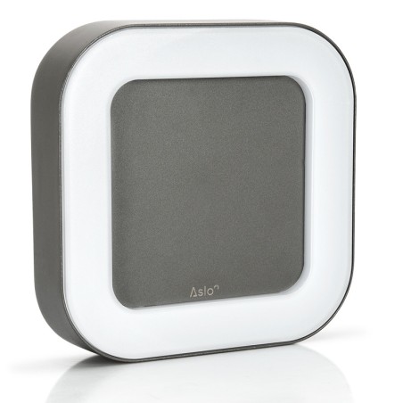 Plafonnier carré LED Luminor 20W 6000K Blanc froid IP54 200 x 200 x 45 mm ASLO