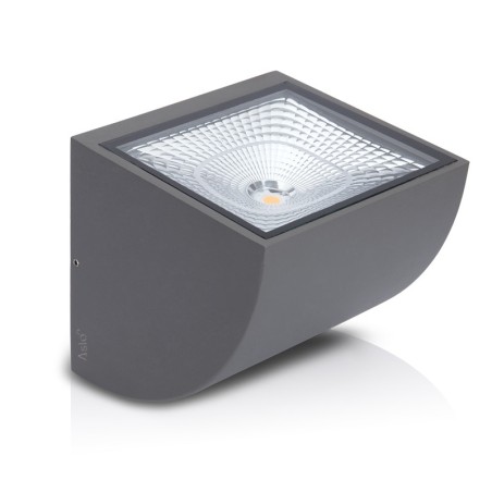 Applique murale extérieure Lampe LED 12W 3000K blanc chaud IP65 ASLO