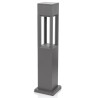 Borne d'éclairage LED de jardin HT:70CM 13W 3000K blanc chaud IP65 ASLO