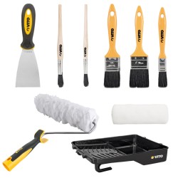 KIT 9 Outils Peinture Bac...