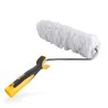 KIT 9 Outils Peinture Bac peinture Rouleau mur sablés +recharge 3 pinceaux plats 2 pinceaux  Spatule acier VITO