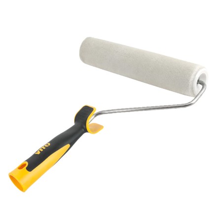 Kit 10 Outils Peinture 2 bacs peinture 2 rouleaux + 5 recharges + pinceau plat + ruban de masquage VITO