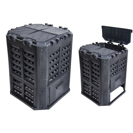 Composteur de jardin 360 Litres 69 x 69 x H84 cm KOMPOBOX BRIXO