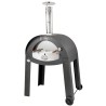 Four à Bois Italien Cuisson 4 pizzas - 400°C en 15mn VESUVIO BellaNapoli