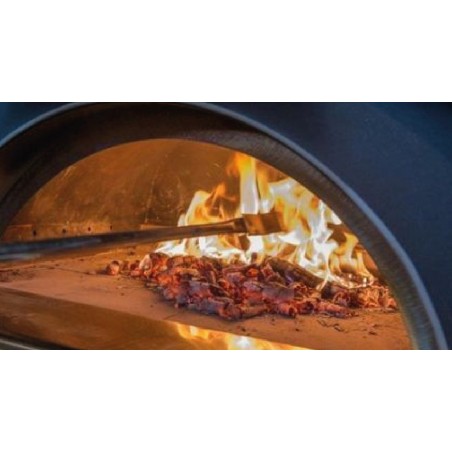 Four à pizza Inox Cuisson 5mn 400°C en 15mn Four à bois Italien BELLANAPOLI