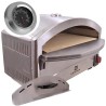 Four à pizza à gaz 4800W Cuisson pierre réfractaire 250 à 400°C Spatule Incluse KEMPER