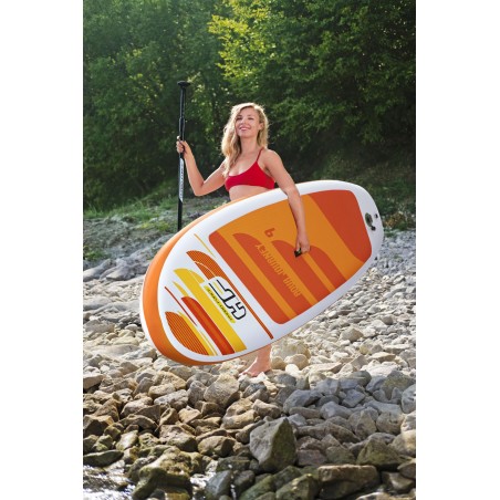 Paddle gonflable Hydro-Force™ Aqua Journey 274 x 76 x 12 cm avec pagaie BESTWAY