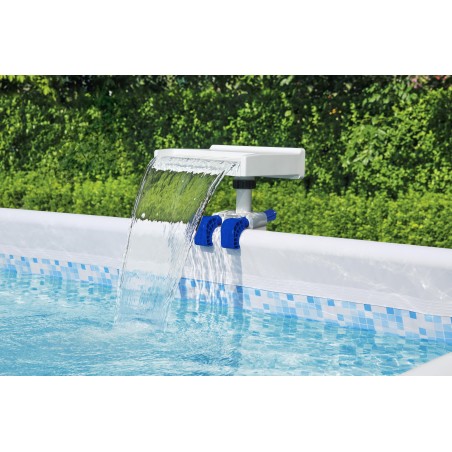 Fontaine cascade Flowclear™ pour piscine hors sol BESTWAY