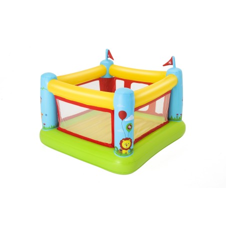 Jeu gonflable Château à balles pour enfant 3 à 6 ans Aire de Jeux Trampoline Fisher Price BESTWAY
