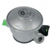 Pack Tuyau gaz 1.00 m + Détendeur Butane clip Quick-On Valve Diam 27mm BUTAGAZ Avec Sécurité stop gaz