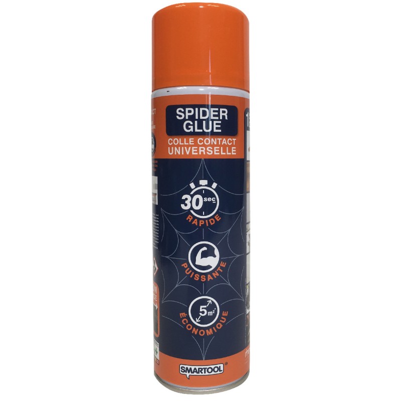 Colle Glue Universelle Spray Spider Glue 200ml Prise 30 sec SMARTOOL