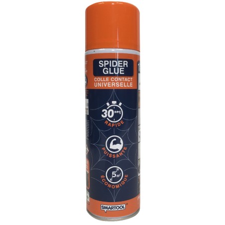 Colle Glue Universelle Spray Spider Glue 200ml Prise 30 sec SMARTOOL