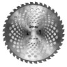 Disque pour débroussailleuse 40 dents Ø 250mm Samurai Alésage 25,4mm