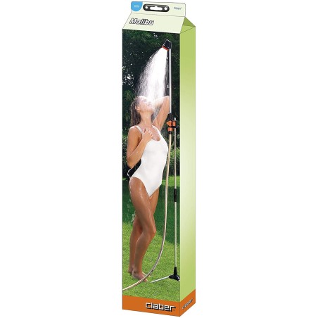 Douche de jardin sur trépied Hauteur réglable 2m Camping Piscine CLABER