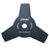 Lame pour débroussailleuse 3 dents  Ø 255 mm Alésage Ø25.4mm Acier Carbone SAMURAI