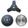 Pack Débroussailleuse 3 disques 3 / 40 / 80 dents alésage Ø25.4mm