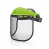 Casque de protection avec visière grillagée Serre tête reglable Haute sécurité VITO