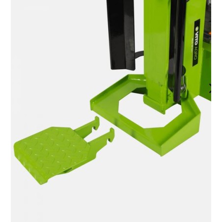Fendeuse à bois thermique 12 tonnes Bûches Longueur 52cm Ø30cm Moteur essence 4T 7CV VITO