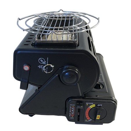 Chauffage à gaz portable 1300W Céramique Réglable Pêche Camping Outdoor NIKLAS