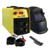 Poste à souder Inverter à l'arc 200A Numérique soudure Acier Fonte Inox+ Cagoule de soudure Automatique 2 capteurs
