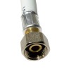 Poele à gaz Infrarouge 4200W Novakit Piezo Volume 120 m³ + Tuyau gaz vissable + détendeur butane