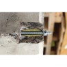 Kit de Scellement chimique Tiges INOX M8 Garanties à vie Jsqu'à 500Kg résistance SCELL-IT
