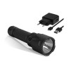 Lampe LED Torche à Batterie Rechargeable 2.6Ah USB / 230V 1000 Lumens Portée 280m ASLO