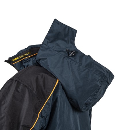 Parka de travail Taille XL Bleu et noir Veste Imperméable Polyester et PVC VITO