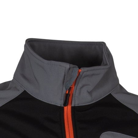 Veste polaire imperméable NOIRE Taille XL MIXTE 65 % polyester, 35% coton VITO
