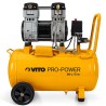 Compresseur d'air Silencieux 50 Litres 1.5 CV 1100W 8 bar VITO
