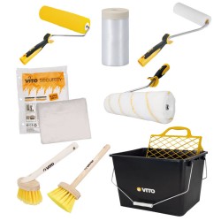 KIT 8 Outils Peinture Seau...