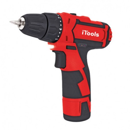 Pack 5 outils Meuleuse 500W Perceuse 500W Visseuse 12V Scie sauteuse 350W Ponceuse 135W + Boite à outils 18' ITOOLS
