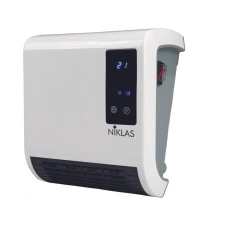 Chauffage électrique soufflant 2000W Trendy Numérique Programmable Chauffe jusqu'à 20 m² NIKLAS