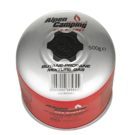 Cartouche de gaz 500gr Butane Propane MIX Gaz camping Appareils à gaz ALPENTECH