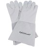 Gants de soudeur Anti-chaleur peau de chèvre Taille 10 Manchette confort 15 cm Schumacher