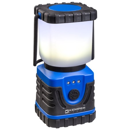 Lampe de camping Torche LED Autonomie 4H Faisceau 80m 30 Lumens IP54 KEMPER