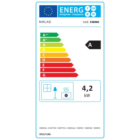 Poele à gaz 4200W Nova pliable Chauffage gaz Piezo Connexion normalisée